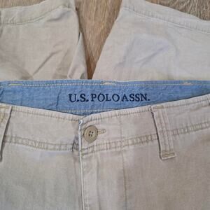 Y2K U.S. Polo Assn. Khaki Shorts